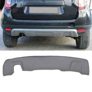 Dacia Duster 2008-2017 Uyumlu Yedek Parça Ön-Arka Difüzör (Plastik)