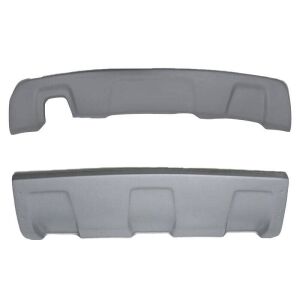 Dacia Duster 2008-2017 Uyumlu Yedek Parça Ön-Arka Difüzör (Plastik)