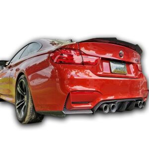 Bmw F80 M3 2012-2018 Uyumlu Yedek Parça Vorsteiner Difüzör + Köşe Flaplar