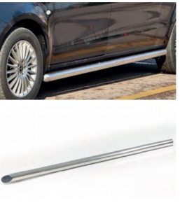 Ford Ranger  Uyumlu Yedek Parça  2012-2015 Off Road Yan Basamak (Sport Style) Krom AQM4WD PSS01