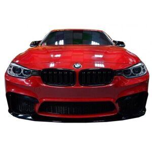 Bmw F30 - F31 3 Serisi 2012-2018 Uyumlu Yedek Parça M3 Ön Lip (Taiwan Tampon Uyumlu) Plastik Boyasız