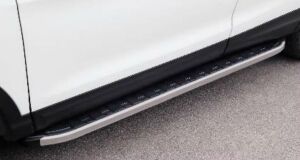 Isuzu D-Max 2012-2017 Off Road Uyumlu Yedek Parça Yan Basamak (Quantum Grey) Gri AQM4WD