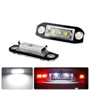 Volvo XC70 2008-2015 Uyumlu Yedek Parça Oem Plaka Ledi