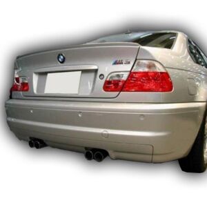 Bmw E46 Uyumlu Yedek Parça Çift Kapı M3 Spoiler Boyalı