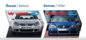 Volkswagen Golf 5 2003-2009 Uyumlu Yedek Parça R32 Ön Tampon Seti
