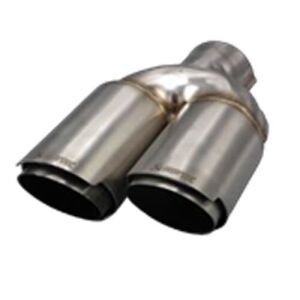 Üniversal Krom Akrapovic Egzoz Ucu Açılı Çift Çıkış Sol 90x110 800-029AR