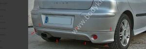 Seat İbiza Mk3 Uyumlu Yedek Parça Arka Tampon Eki