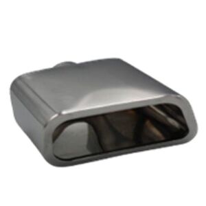 Bmw F10 Uyumlu Yedek Parça Krom Egzoz Ucu Dikdörtgen Sağ Çıkış 170x85/140 200-015L