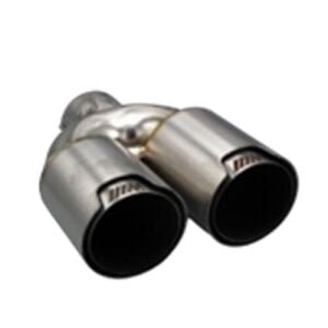 Üniversal Krom Bmw M Egzoz Ucu Düz Çift Çıkış Sağ 90x110 800-035ML