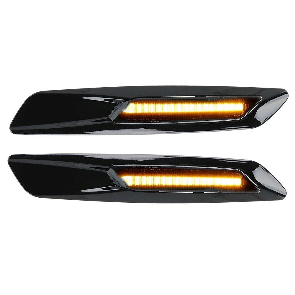 Bmw E60 E90 Uyumlu Yedek Parça Füme Çamurluk Led Sinyal