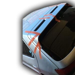 Peugeot 306 Uyumlu Yedek Parça Büyük Spoiler Boyalı