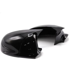 Dacia Logan 2009-2020 Uyumlu Yedek Parça Piano Black Batman Yarasa Ayna Kapağı