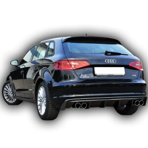 Audi A3 HB Uyumlu Yedek Parça Difüzör Boyasız