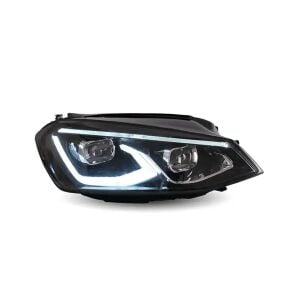 Volkswagen Golf 7 2013-2017 Uyumlu Yedek Parça 8 Dizayn R Far Kayar Sinyal