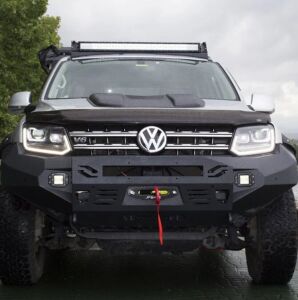Volkswagen Amarok 2010-2021 Uyumlu Yedek Parça Off Road Çelik Ön Tampon Koruma AQM4WD S50