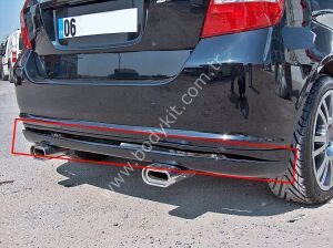 Honda Jazz Uyumlu Yedek Parça Arka Tampon Eki Makyajsız
