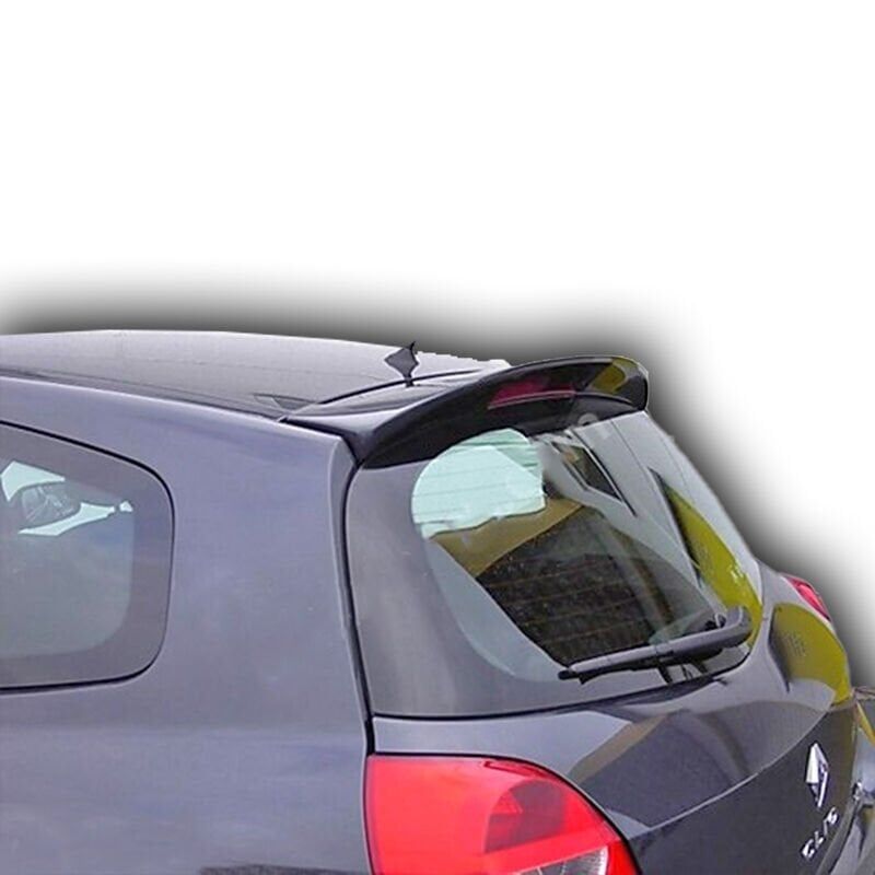 Renault Clio 3 Uyumlu Yedek Parça Anatomik Spoiler Boyalı