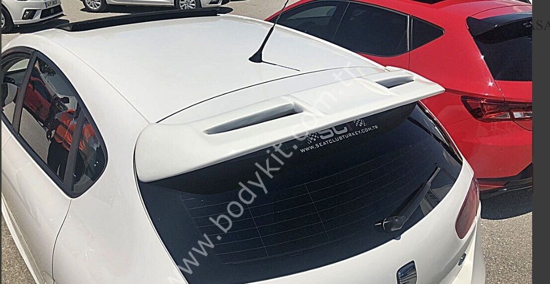 Seat Leon 2 Uyumlu Yedek Parça Makyajlı Kasa Spoiler
