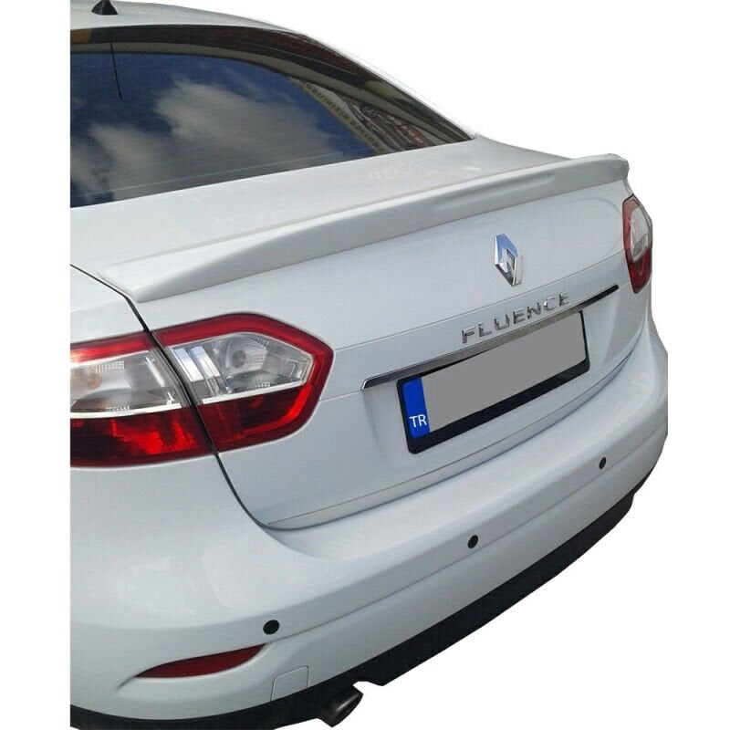 Renault Fluence Uyumlu Yedek Parça Işıksız Kalın Spoiler Boyalı