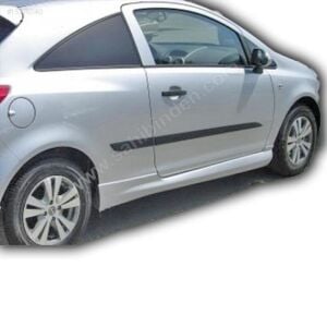 Opel Corsa D 2 Kapı Uyumlu Yedek Parça Marşpiyel Boyasız