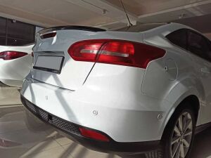 Ford Focus 4  Uyumlu Yedek Parça   Sedan Spoiler Boyalı Fiber