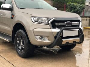 Toyota Revo 2006+ Uyumlu Yedek Parça Off Road Poliüretan Ön Koruma Ön Tampon Koruma Demiri Siyah Amazonplus AQM4WD PWT16