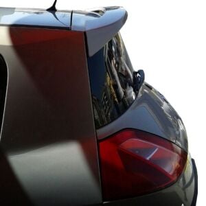 Renault Megane 2 HB Uyumlu Yedek Parça Cam Üstü Kalın Spoiler Boyalı