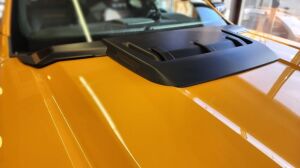 Ford Ranger T9 Kaput Üstü Kabartma Scoop 3 Parça Mat Siyah