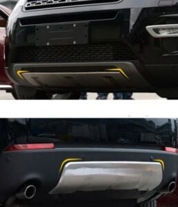 Land Rover Discovery 5 Sport 2015+ Uyumlu Yedek Parça Ön ve Arka Tampon Koruma