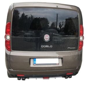 Fiat Doblo Uyumlu Yedek Parça Üniversal Arka Tampon Difüzör
