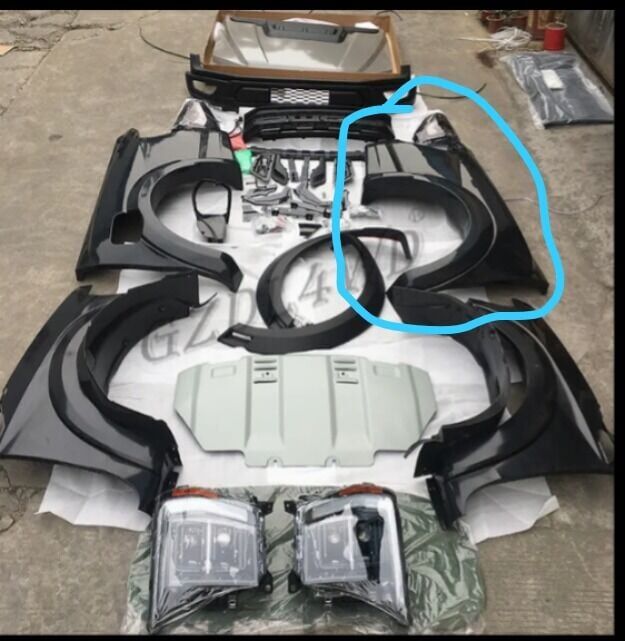 Gen3 Ranger F150 Sol Çamurluk Arka