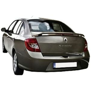 Renault Clio Symbol 2008 - 2012 Uyumlu Yedek Parça Talia Ayaklı Işıklı Spoiler Boyalı