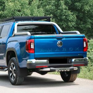 SsangYong Musso 2019+ İçin Off Road Titanic Plus Arka Koruma Demiri Krom AQM4WD PAK25