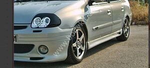 Renault Clio HB Uyumlu Yedek Parça Delikli Marşpiyel