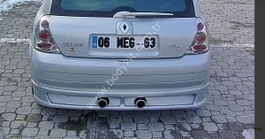 Renault Clio 2 Uyumlu Yedek Parça Hb Arka Tampon Eki