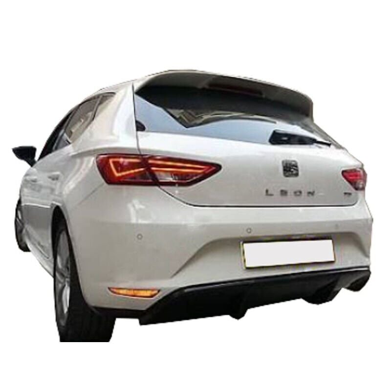 Seat Leon MK3 Uyumlu Yedek Parça Style Difüzör FiberBoyalı