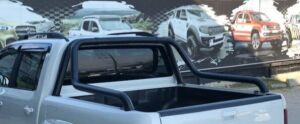 Nissan Navara 2010-2016 Uyumlu Yedek Parça Canyon (Black) Siyah Roll Bar AQM4WD PRB28