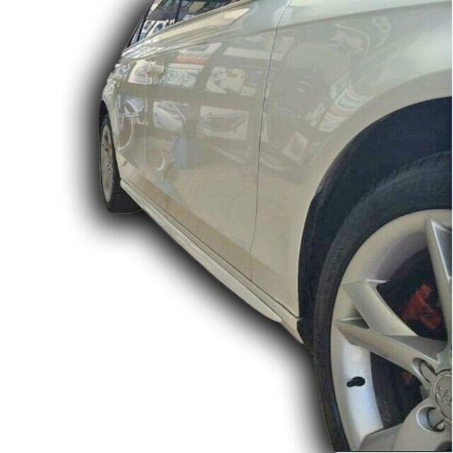 Audi A3 S - Line Uyumlu Yedek Parça Yan Marşpiyel Çıtası Boyasız Fiber