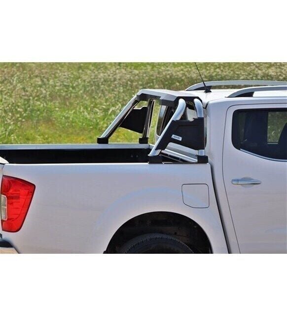 Mitsubishi L200 2007-2019 (Double Plus Chrome) Poliüretan Krom Roll Bar AQM4WD PRB01