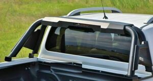 Mitsubishi L200 2007-2019 (Double Plus Black) Poliüretan Siyah Roll Bar AQM4WD PRB02