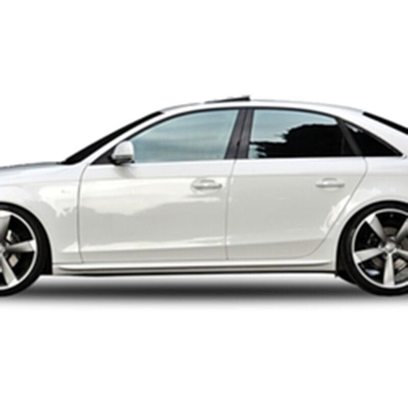 Audi A4 S - Line Uyumlu Yedek Parça Yan Marşpiyel Boyalı Fiber