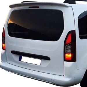 Peugeot Partner Uyumlu Yedek Parça Anatomik Spoiler Boyasız
