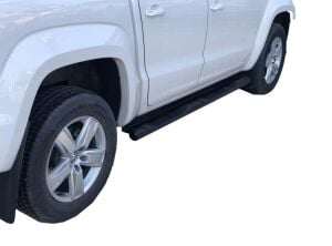 Volkswagen Amarok 2010-2017 Uyumlu Yedek Parça Off Road Yan Basamak (Dragos Plus) Siyah AQM4WD PTT02