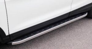 Volkswagen Amarok 2010-2017 Uyumlu Yedek Parça Off Road Yan Basamak (Quantum Chrome) Krom AQM4WD PNS01