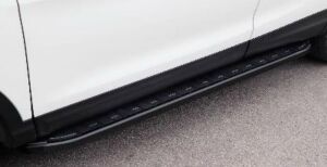 Mercedes X-Class 2017+ Uyumlu Yedek Parça Off Road Yan Basamak (Quantum Black) Siyah AQM4WD PNS03