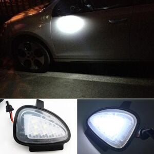 Volkswagen Golf 6 Uyumlu Yedek Parça MK6 Ayna Altı Led