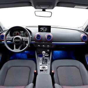 Audi A3 2014-2020 Universal Ön Havalandırma Seti Işıklı 64 Renk